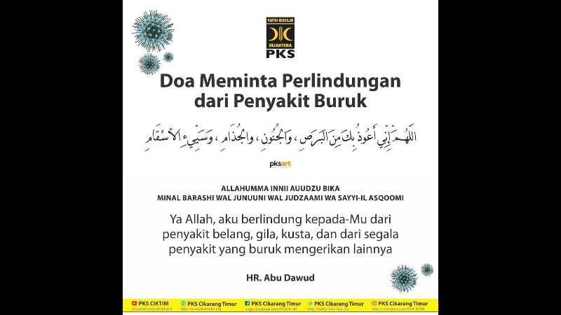 Pks Doa Dan Munajat Keselamatan