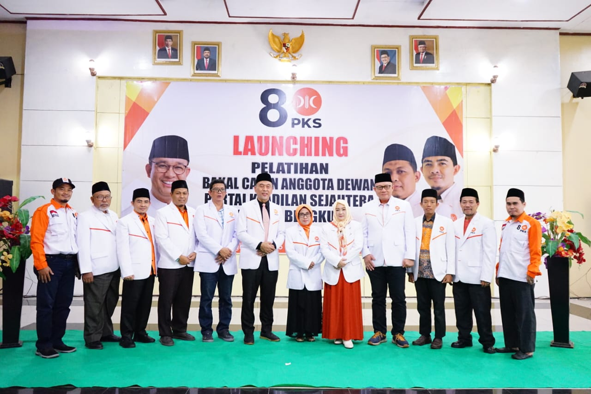 Pelantikan dan pelatihan BCAD PKS se Bengkulu