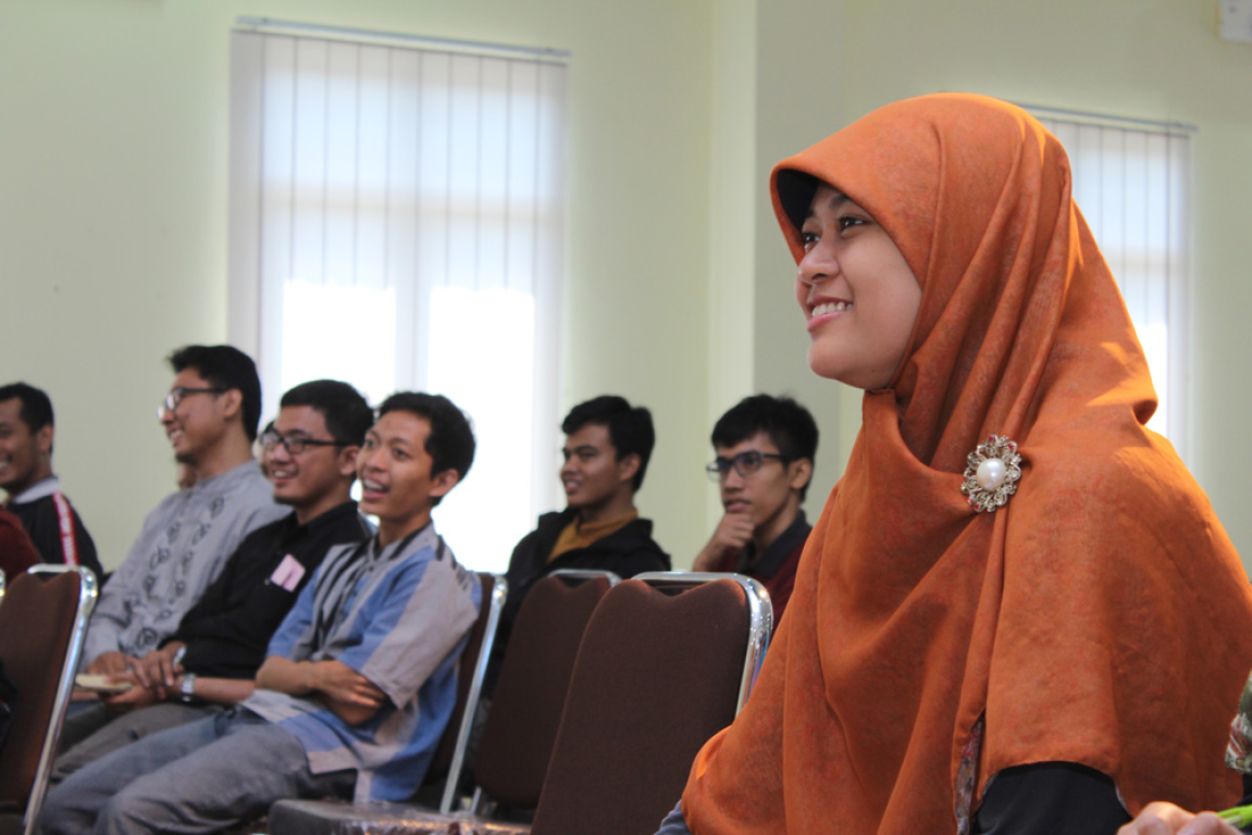 Peserta antusias mengikuti acara launching Pre Wedding Academy. Foto: Arka Atmaja
