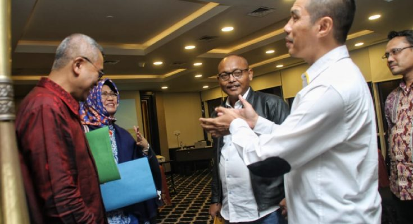 Pertemuan antara Ketua Umum DPW PKS DKI Jakarta dengan Tim Panelis Fit and Proper Test Cawagub DKI dan beragam tokoh Jakarta di Hotel Aston Priority, Pasar Minggu, Ahad (3/2). (dok Humas DPW DKI Jakarta)