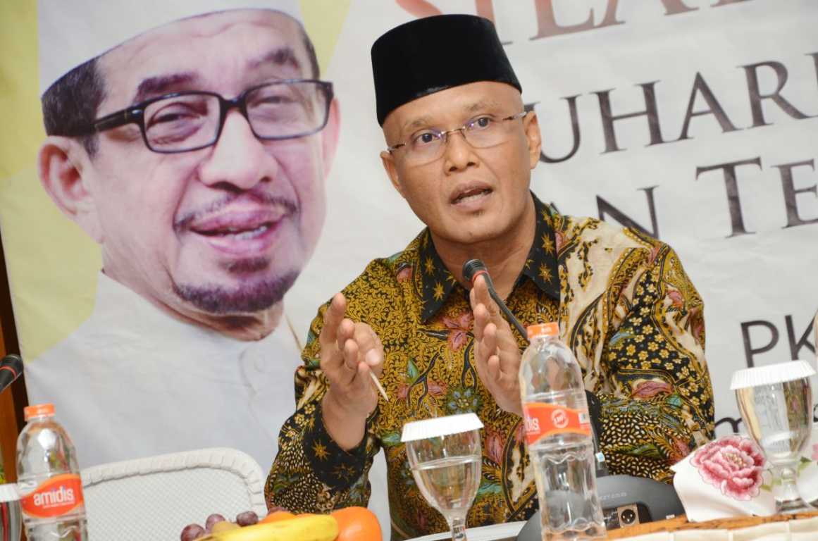 Sekretaris Fraksi PKS DPR RI Sukamta saat Silaturahim Muharam dan Temu Tokoh di kantor DPP PKS, Jakarta, Rabu (25/9) (PKSFoto)