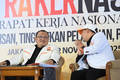 Suasana Paparan Program Unggulan DPP PKS kepada peserta Rakernas 2025 di Jakarta, Selasa, (11/11/2025).