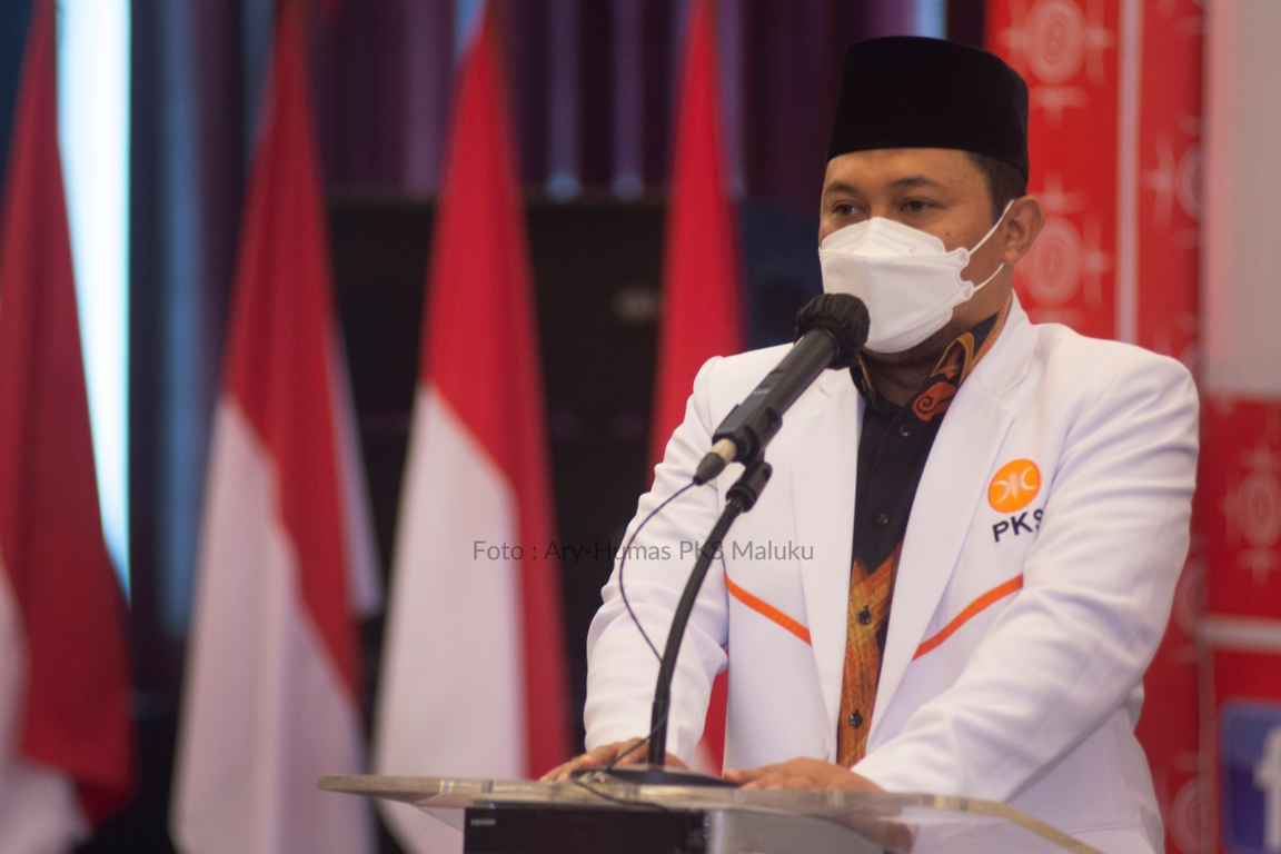Ketua Umum DPW PKS Maluku, Abdul Azis Sangkala