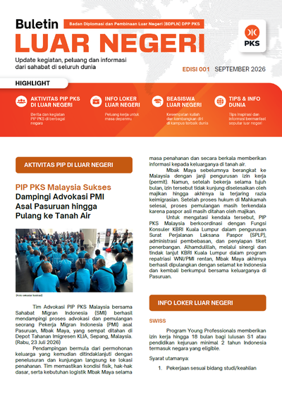Buletin Luar Negeri Edisi 001