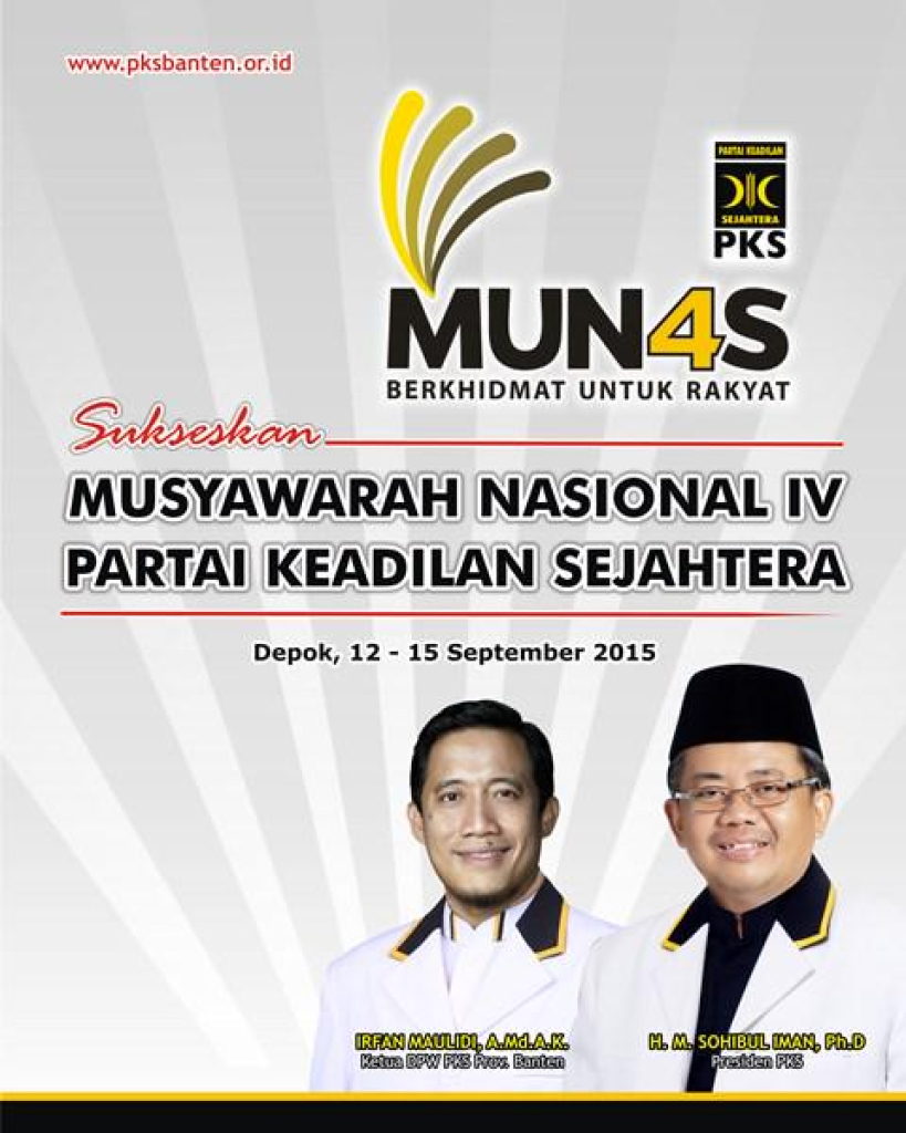 Selamat Munas PKS dari Banten