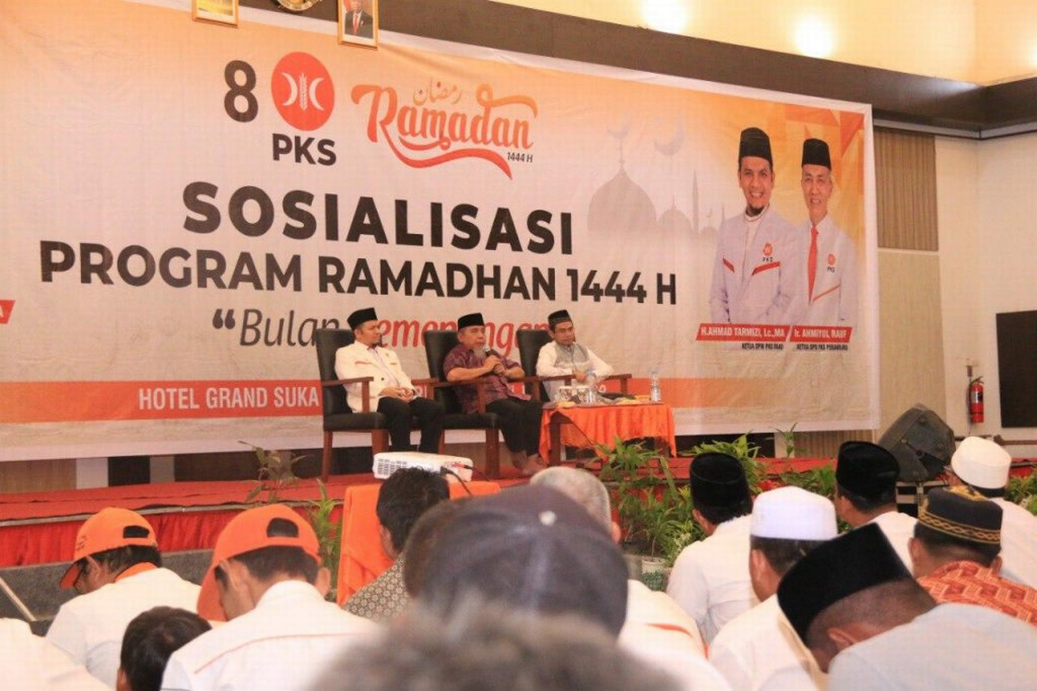 Sosialisasi Program Ramadhan PKS Riau