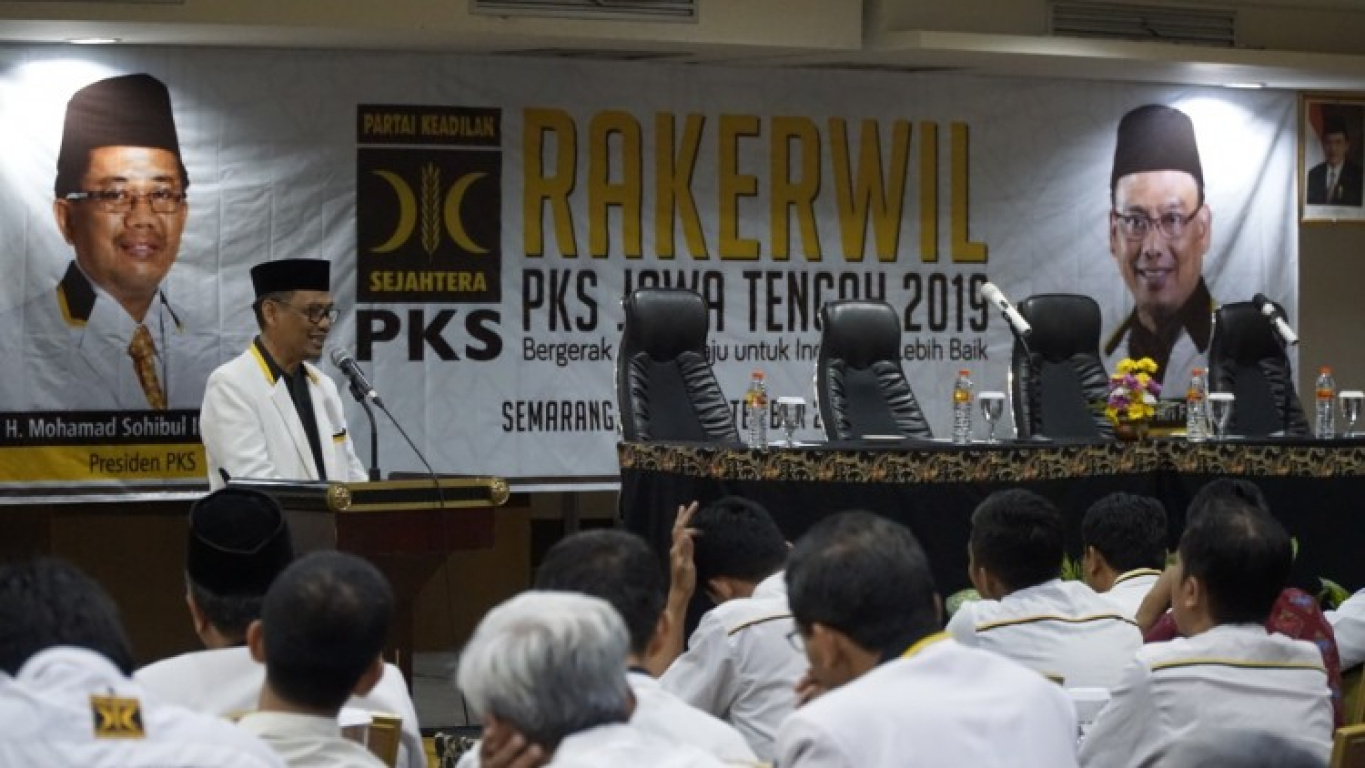Rapat Kerja Wilayah (Rakerwil) DPW PKS Jateng, Sabtu (21/9/2019) di Kota Semarang. (Foto: Anwar/Humas)