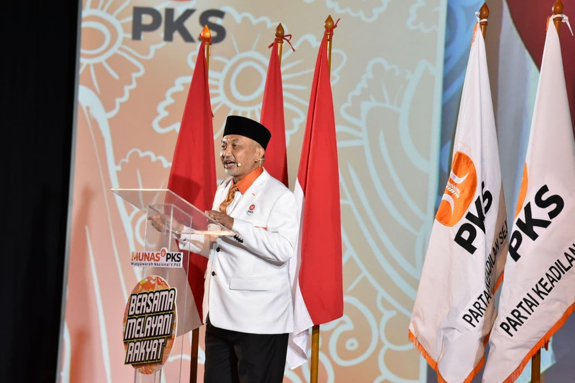 Presiden PKS Ahmad Syaikhu. (Donny/PKSFoto)