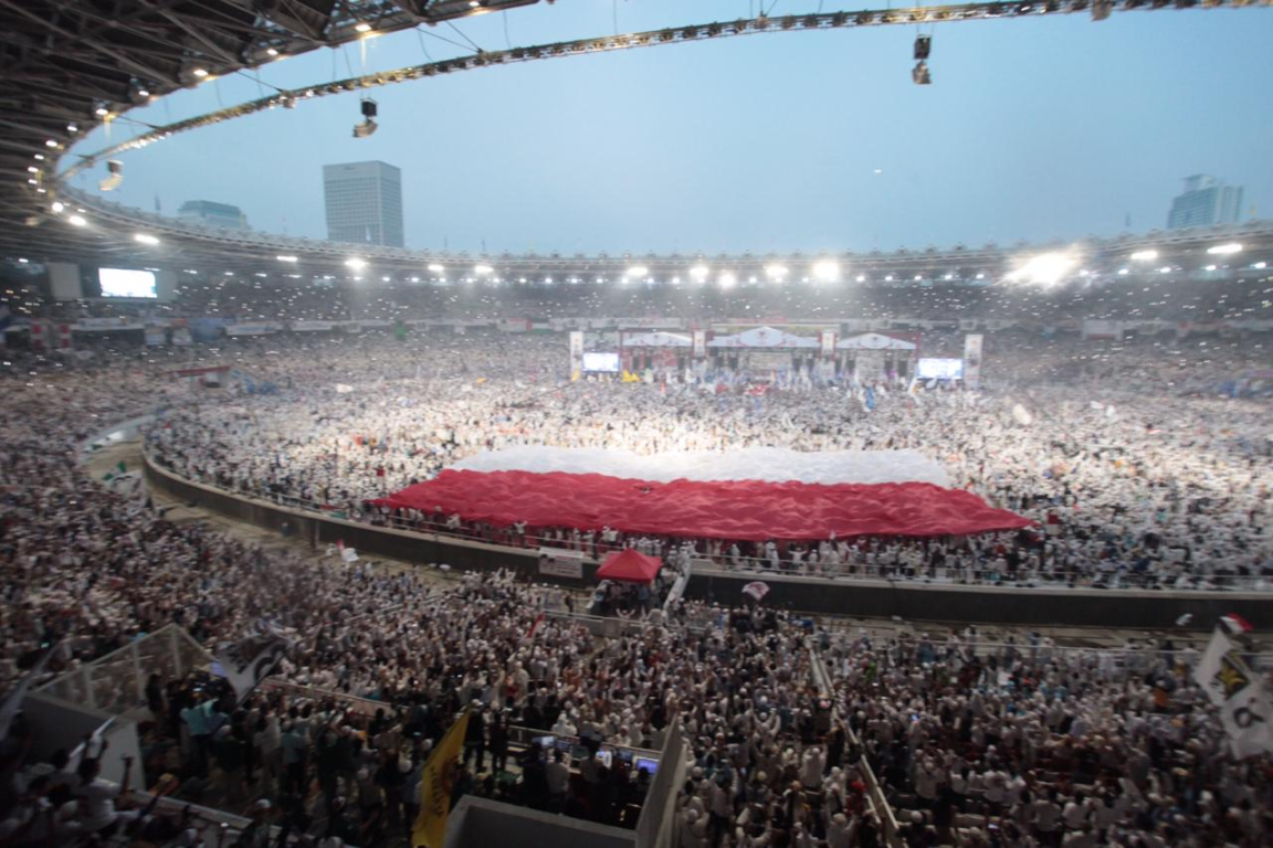 Suasana Kampanye Akbar Prabowo Sandi di Jakarta, Ahad, (7/4/2019). Foto : Rendy/PKSFoto