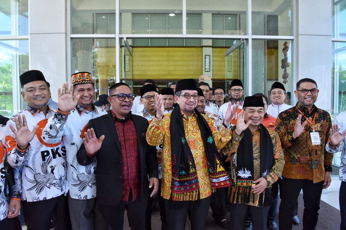 Kedatangan Ketua Majelis Syura PKS Dr. Salim Segaf Al Jufri ke Aceh, Kamis (26/05/2022). (Donny/PKSFoto)