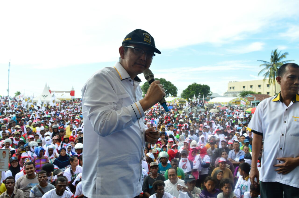 Sekretaris Jenderal DPP PKS Mustafa Kamal hadiri kampanye Iman di Sorong