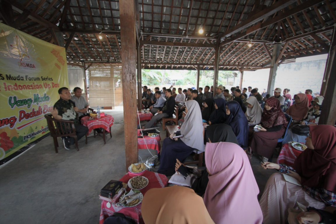 Ketua DPP PKS Bidang Kepemudaan Mardani Ali Sera dalam diskusi PKS Muda DIY di Bantul (Humas PKS DIY)