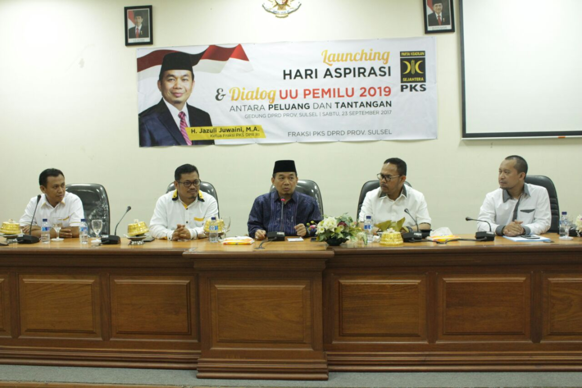Peluncuran program Hari Aspirasi itu dihadiri langsung oleh Ketua Fraksi PKS DPR RI, Jazuli Juwaini