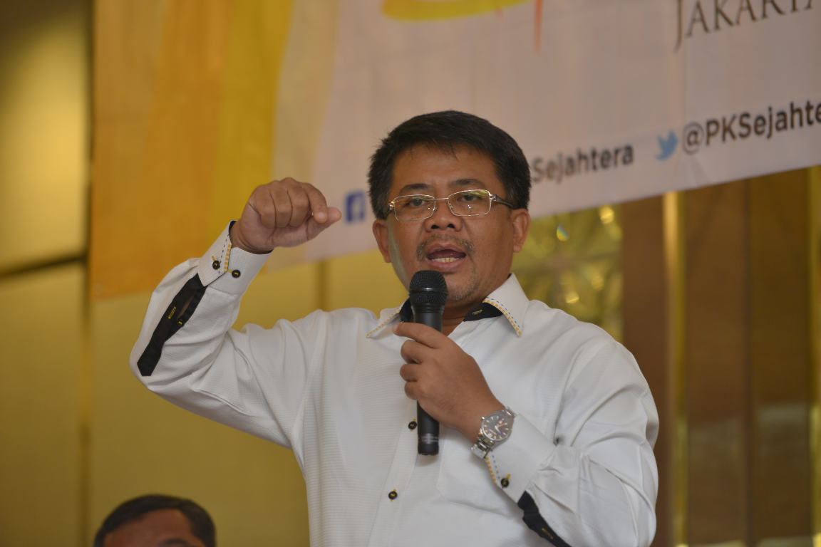 Presiden Partai Keadilan Sejahtera (PKS) Mohamad Sohibul Iman