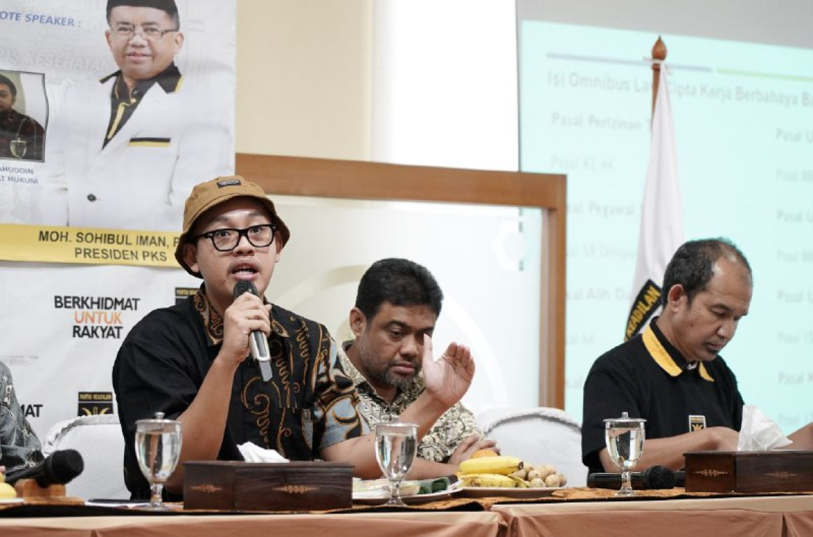 Ekonom Institute for Development of Economics and Finance (INDEF) Bhima Yudhistira Adhinegara (Donny/PKSFoto)