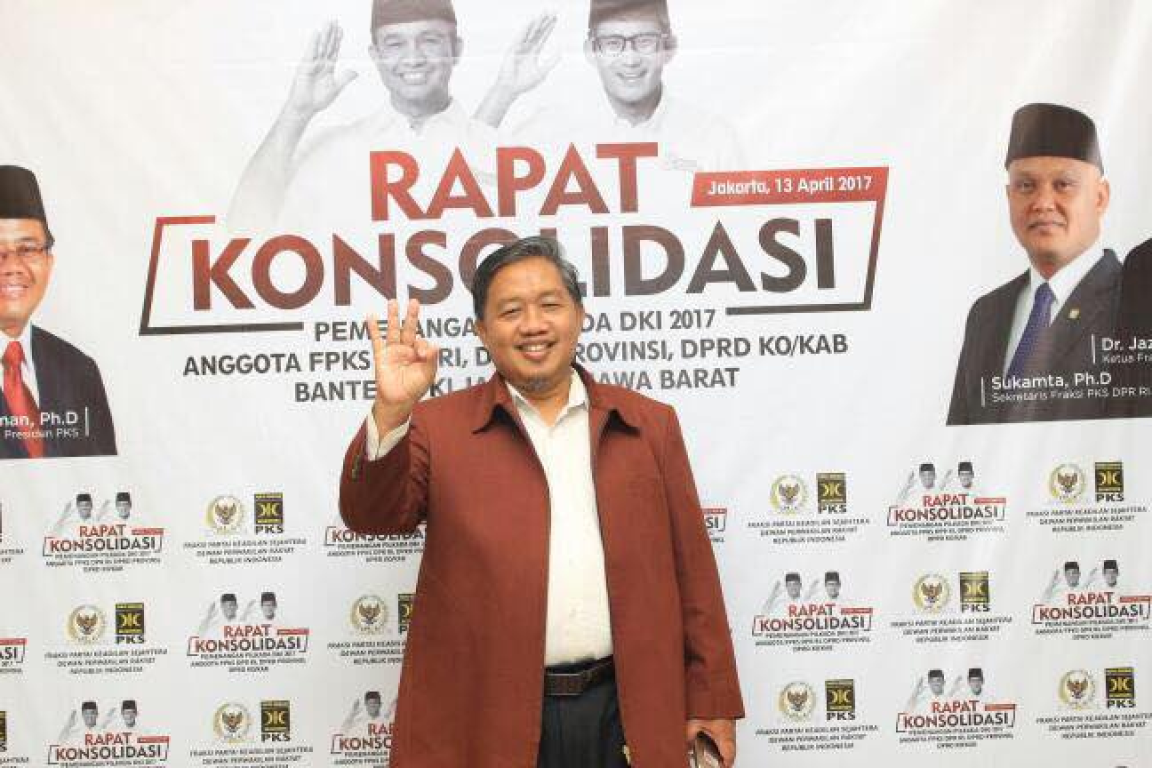 Ketua Dewan Syariah Wilayah (DPW) PKS DKI Jakarta, Abdurrahman Suhaimi