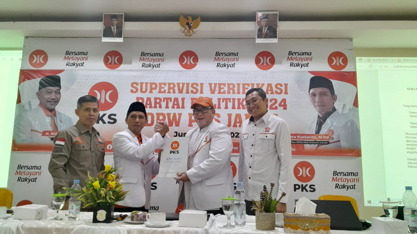 DPW PKS Jambi Siap Ikuti Verifikasi Partai Politik Menghadapi Pemilu 2024