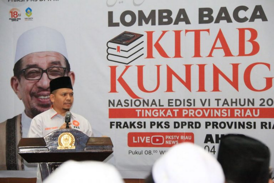 Ketua DPW PKS Riau H. Ahmad, Tarmizi, Lc, MA