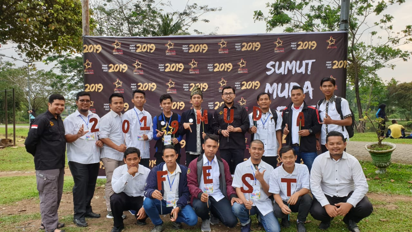 Sumut Muda Fest 2019 di Taman Cadika, Medan, Ahad (27/1) (dok Humas PKS)