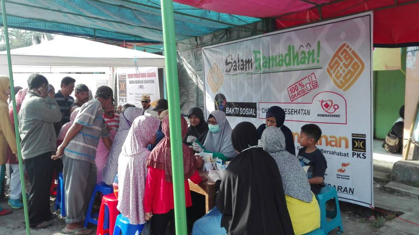 Cek kesehatan gratis di PKS Tengaran