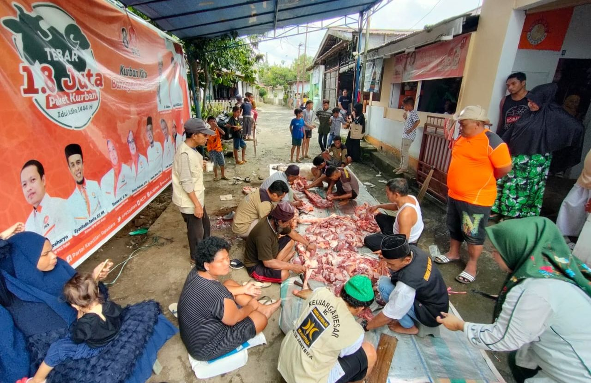 Tebar 1,8 Juta Kurban PKS di Sulawesi Utara