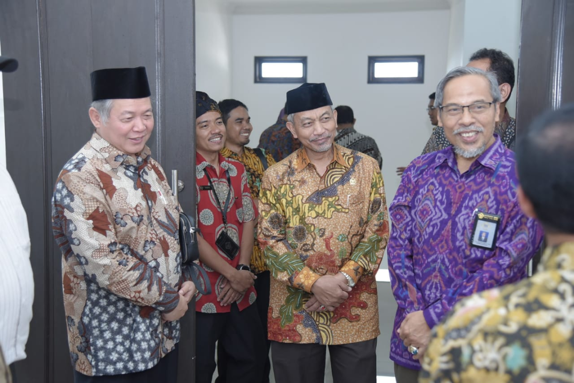 Wakil Ketua Badan Akuntabilitas Keuangan Negara (BAKN) DPR RI Ahmad Syaikhu dalam kunjungan kerjanya ke Balai Diklat BPK RI di Denpasar, Bali.