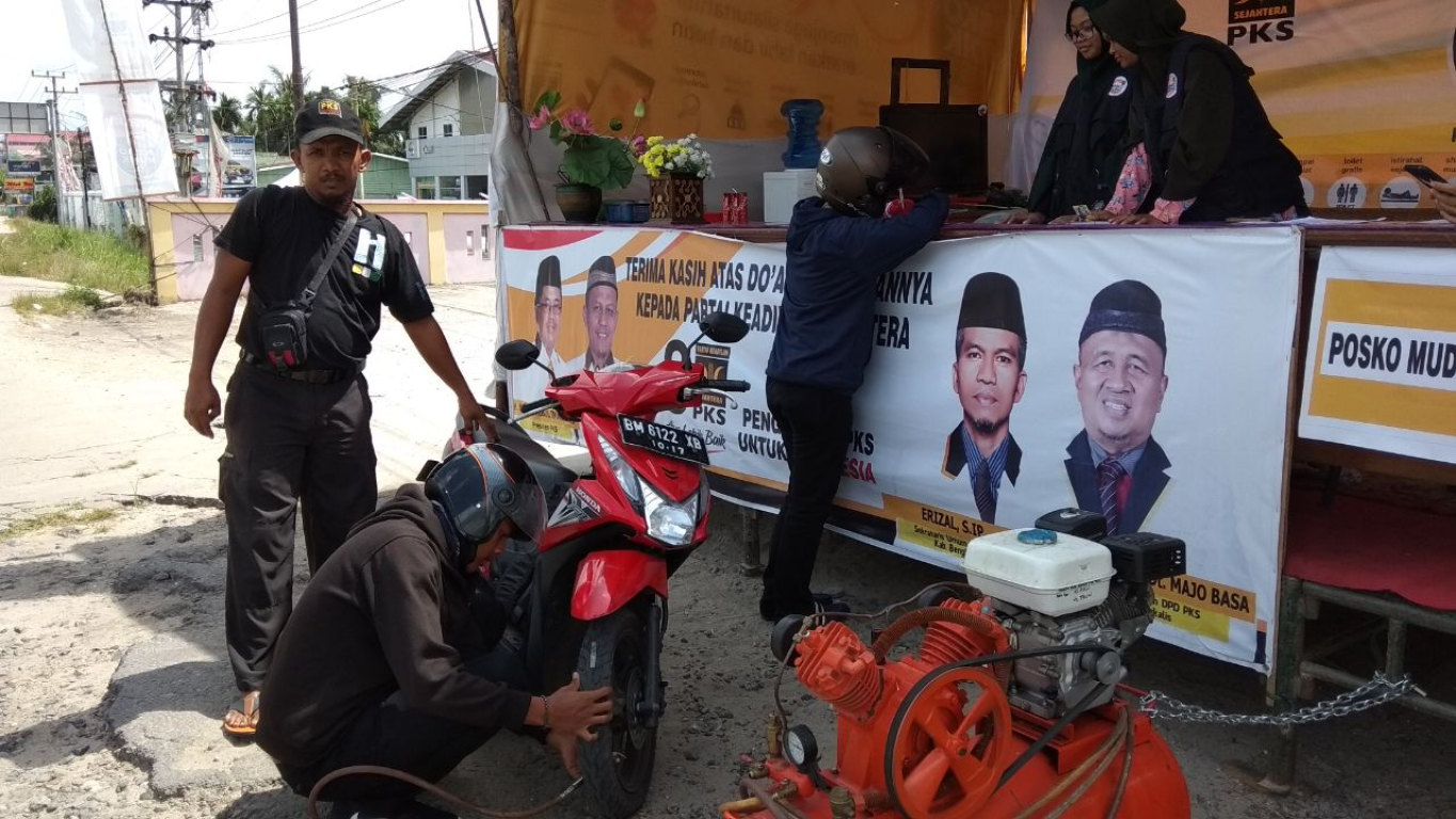 Posko Mudik PKS Kabupaten Bengkalis