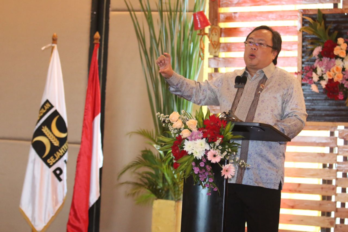 Menteri Perencanaan dan Pembanguan Nasional Republik Indonesia (Bappenas) Bambang Brodjonegoro