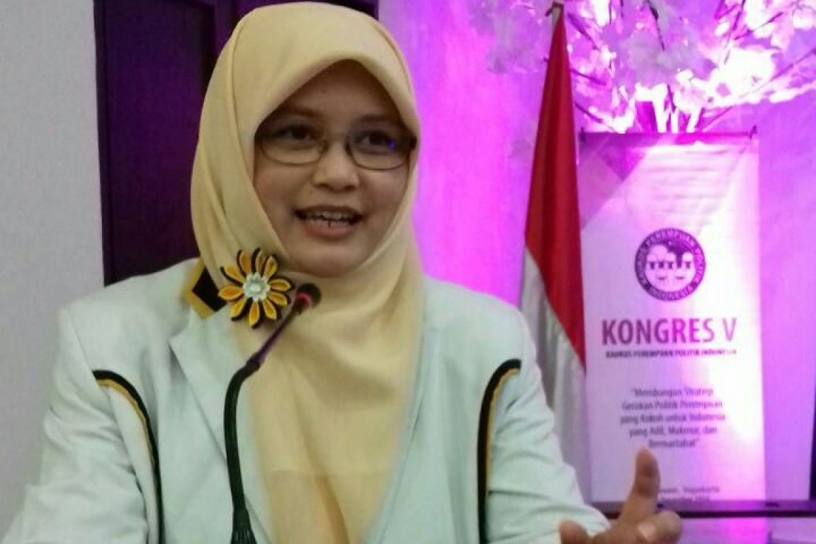 Wakil Ketua Bidang Perempuan Dan Ketahanan Keluarga (BPKK) DPP PKS Diah Nurwitasari