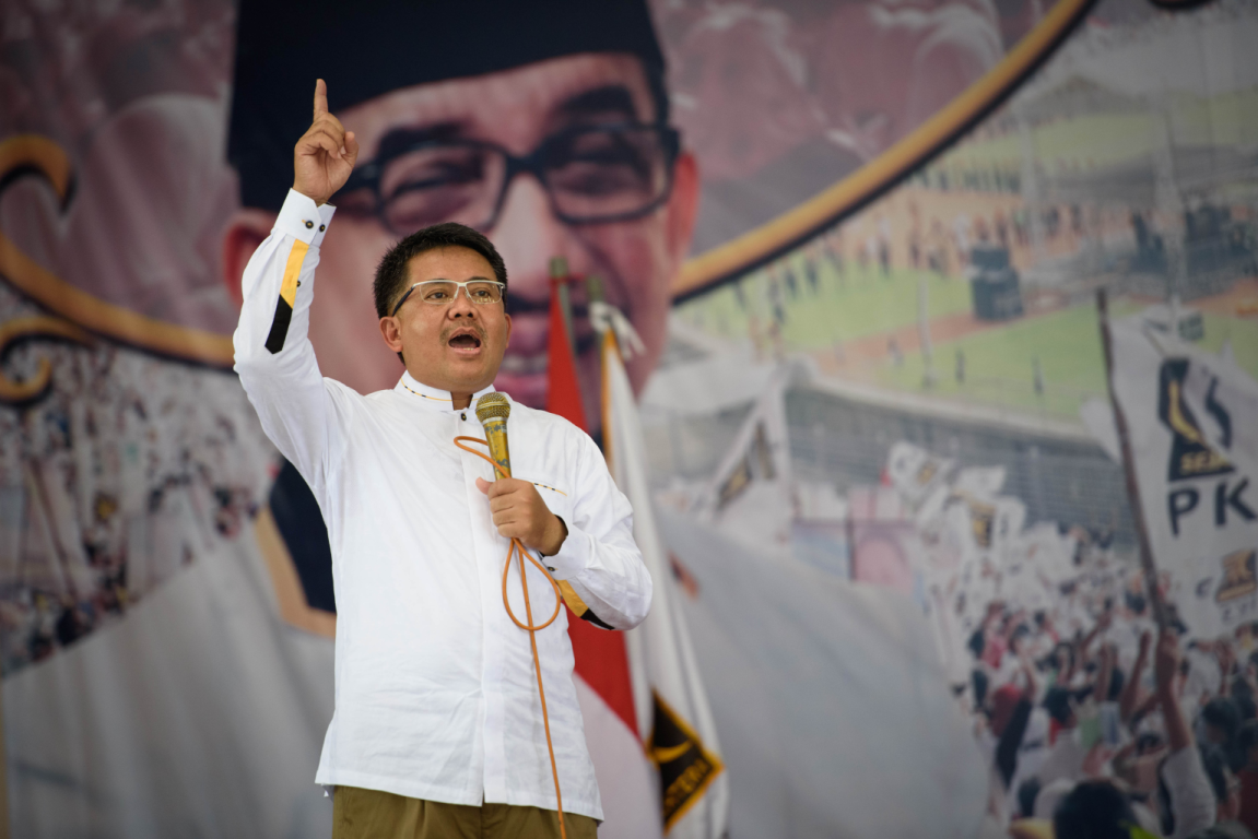 Presiden Partai Keadilan Sejahtera (PKS) Mohamad Sohibul Iman