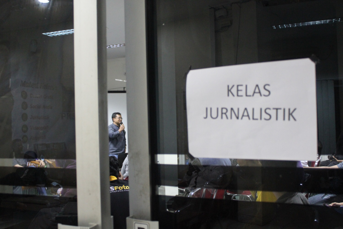 Kelas jurnalistik (ilustrasi)