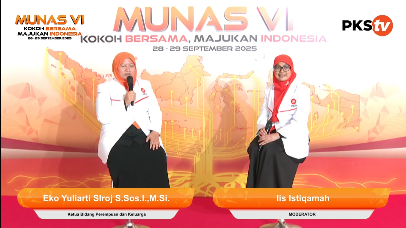 Ketua DPP PKS Bidang Perempuan dan Keluarga (Bipeka) DPP PKS Eko Yuliarti Siroj.