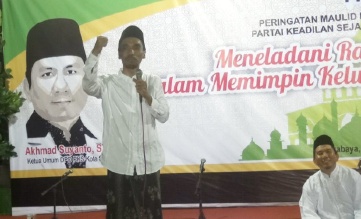Acara maulid yang diadakan DPD PKS Kota Surabaya