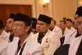 Suasana agenda Rakernas PKS Sesi kedua mendengarkan arahan dari Mahkamah Partai dan Dewan Syariah Pusat PKS, Senin, (10/11/2025)