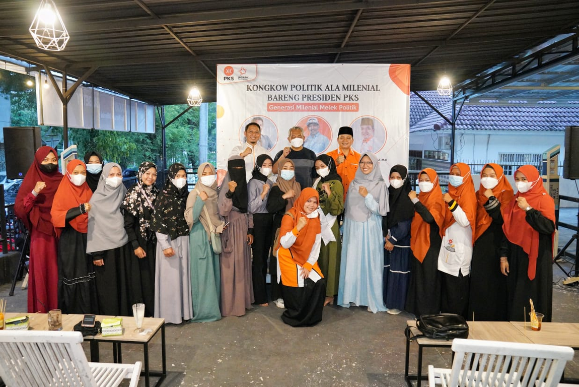 Temu anak muda Bangka Belitung bersama Presiden PKS Ahmad Syaikhu (Dhani/PKSFoto)