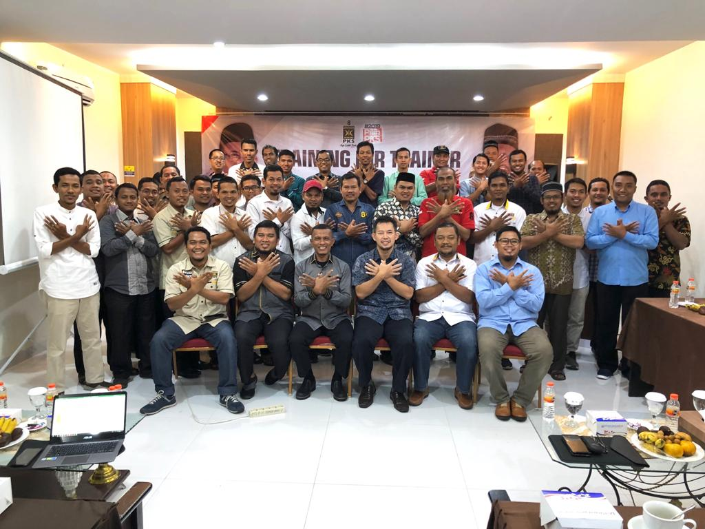 Peserta Training For Trainer dan konsolidasi saksi se-Aceh, Kamis (20/03/2019). (dok DPW PKS Aceh)