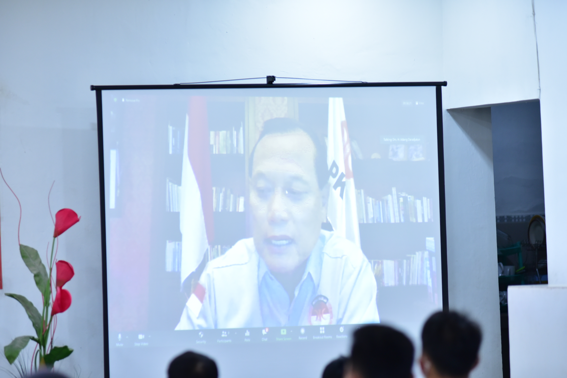 Anggota DPRRI dari Fraksi Partai Keadilan Sejahtera (PKS) Komisaris Jenderal (Komjen) Polisi (Purn) Adang Daradjatun. (Foto: Humas PKS Jakarta Utara)