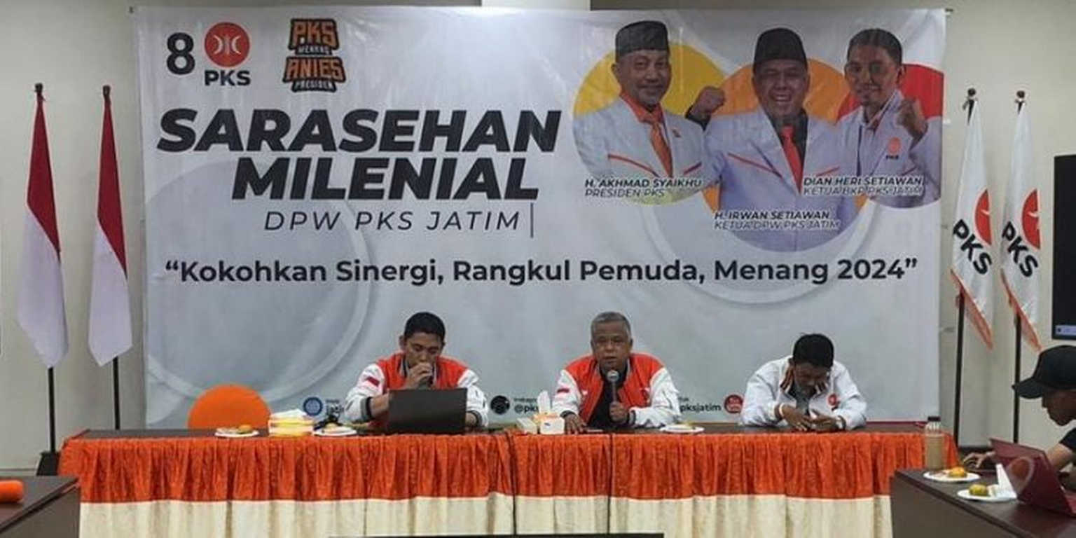 PKS Jawa Timur menggelar Sarasehan Milenial untuk merangkul kaum muda