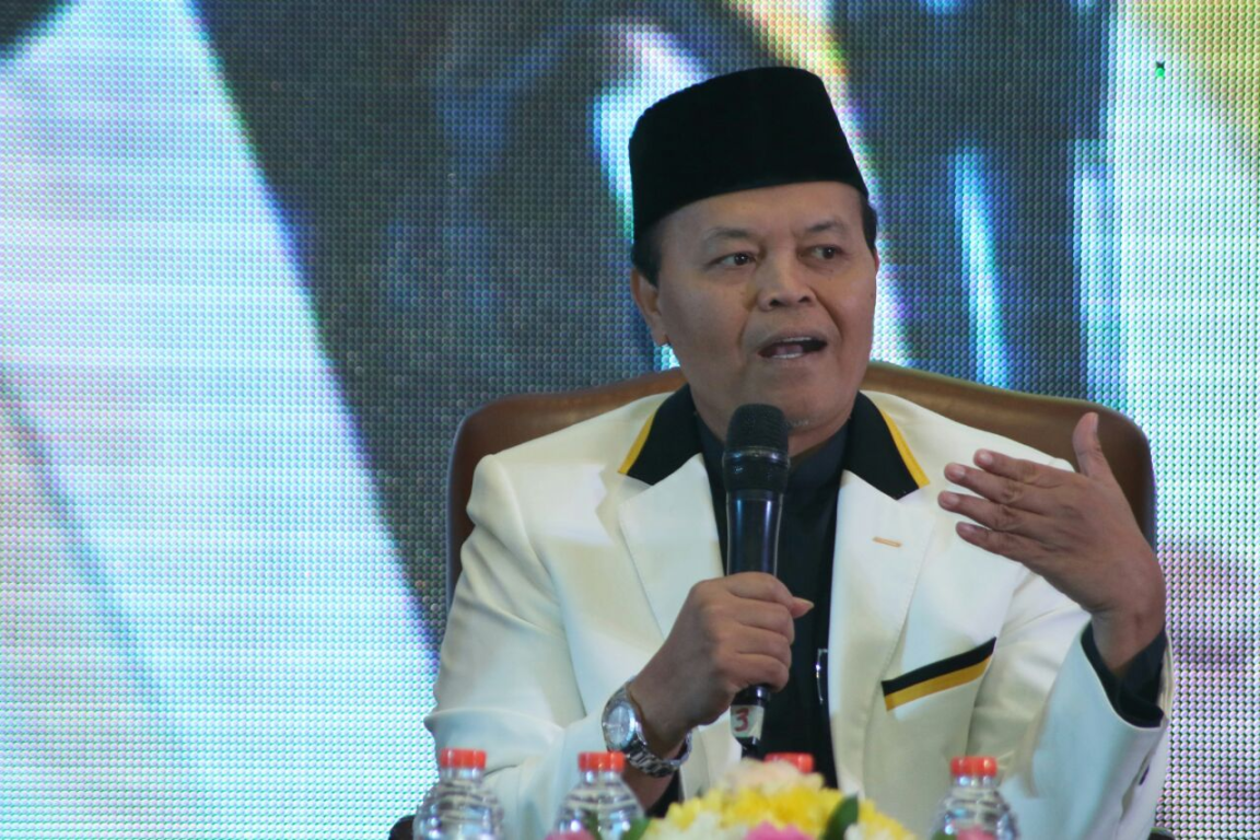 Wakil Ketua Majelis Syuro PKS Hidayat Nur Wahid dalam Diskusi Plaform PKS di acara Konsolidasi Pasangan Calon Kepala Daerah PKS se-Indonesia di Jakarta, Kamis (4/1). (PKS Foto)