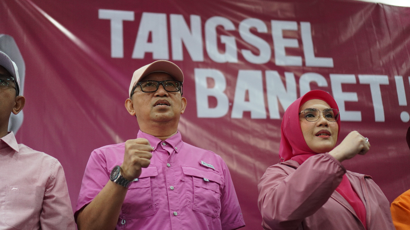 Rama Shinta Luncurkan Warna Pink dan Hashtag "Tangsel Banget"