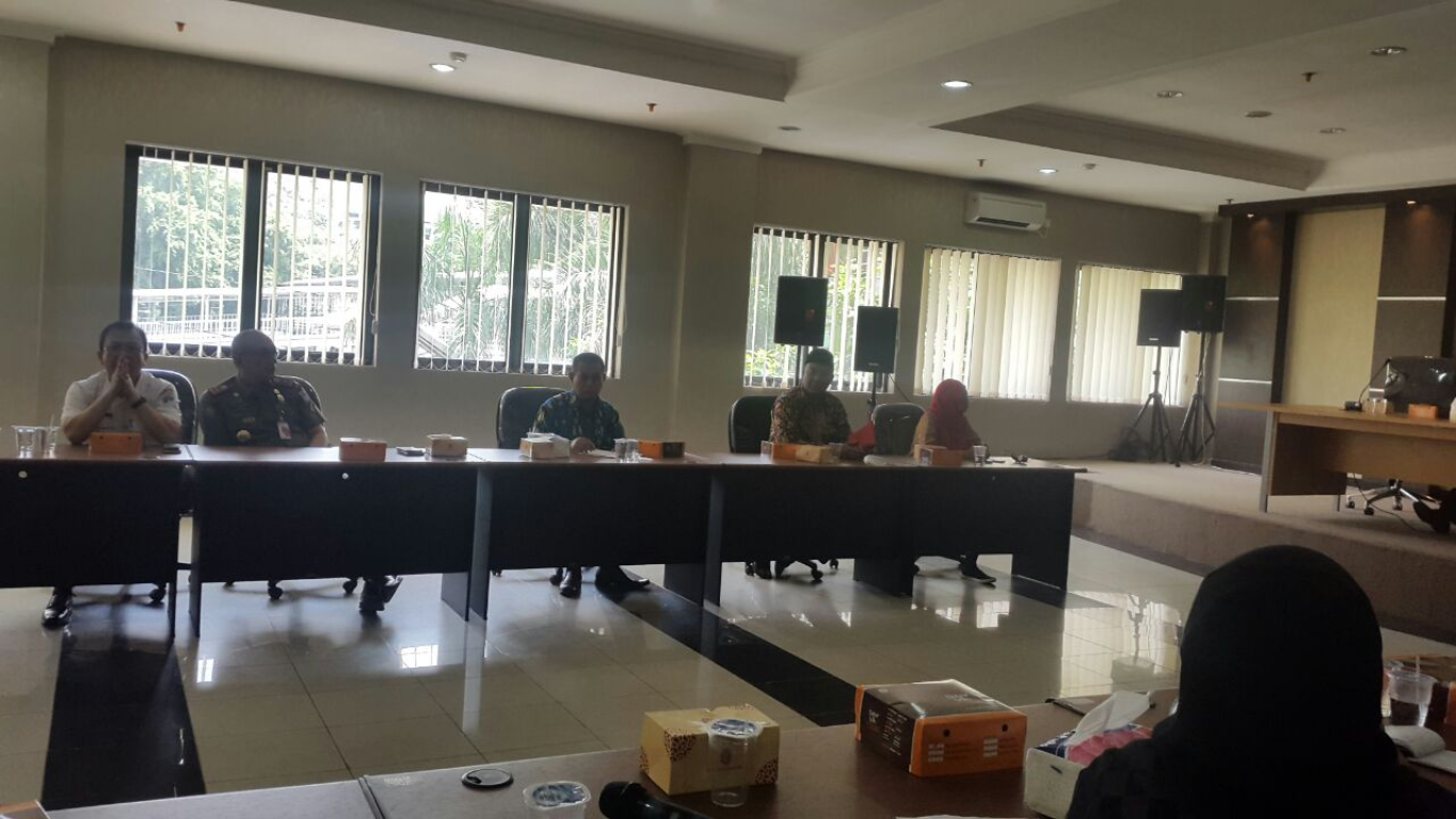 Kunjungan Kerja Komisi A DPRD DKI Jakarta di kantor KPU Provinsi DKI Jakarta