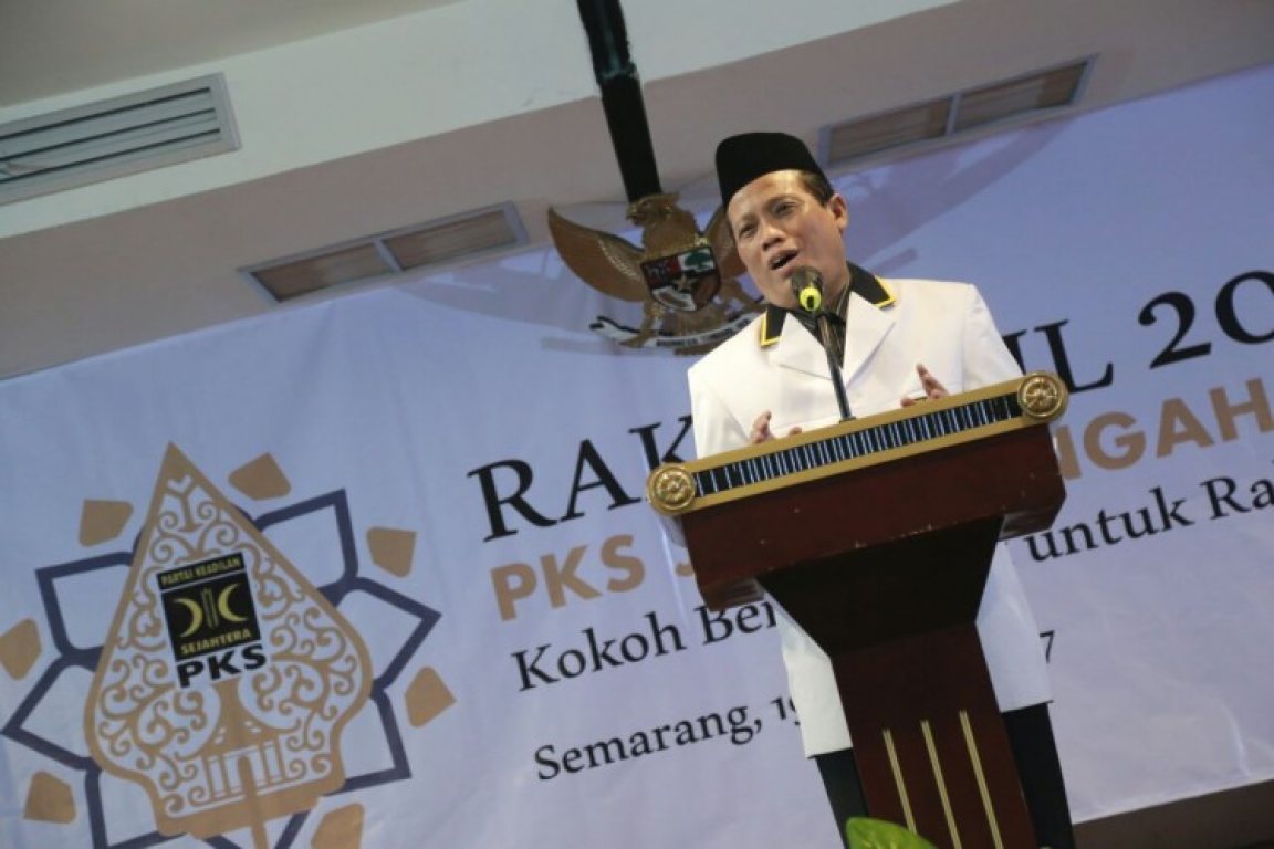 Ketua Dewan Pengurus Wilayah (DPW) PKS Jawa Tengah, Kamal Fauzi di sela Rapat Koordinasi Wilayah (Rakorwil) pada Minggu (19//3/2017) di Semarang