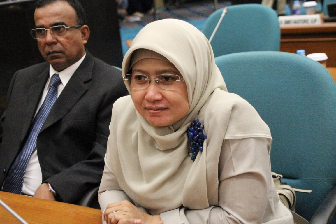 Anggota komisi E DPRD DKI Jakarta Rifkoh Abriani