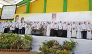 Penyematan secara simbolis pin RKI kepada 234 sie RKI DPRa se-Jombang. Jombang (05/11/2017).