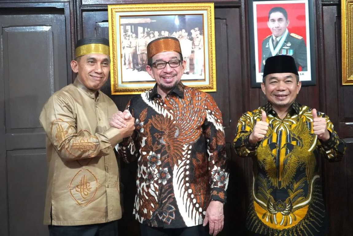 Ketua Majelis Syura PKS Dr. Salim Bertemu dengan Panglima Kodam XIV/Hasanuddin Mayjen TNI Andi Muhammad, (Senin, 8/8/2022)