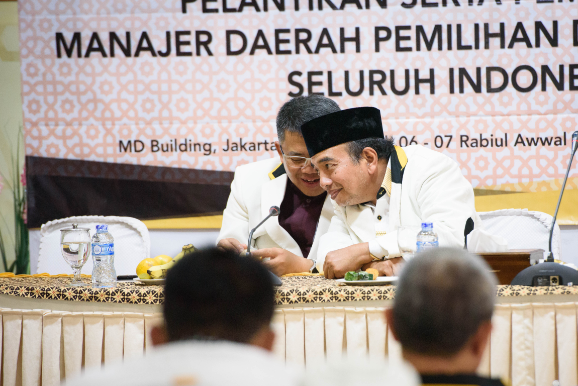 Ketua TPP Pusat PKS Chairul Anwar dan Presiden PKS Mohamad Sohibul Iman (dok PKSFoto)