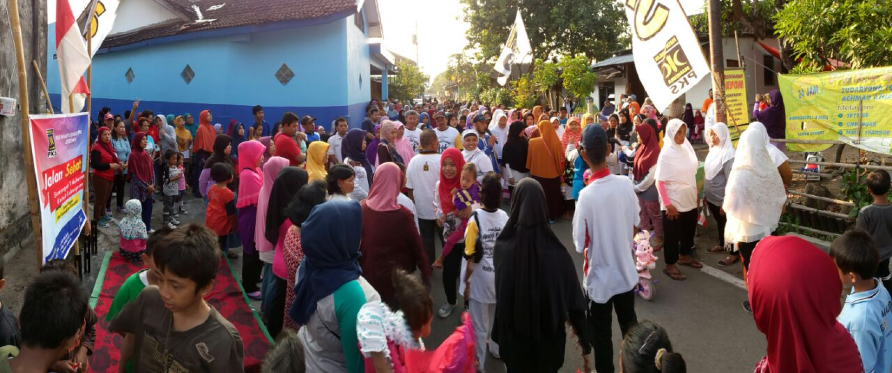 Suasana Jalan Sehat