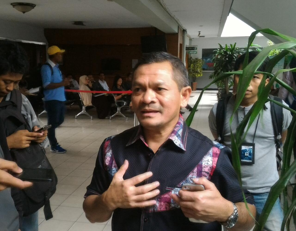 Kuasa hukum PKS, Zainuddin Paru di PN Jaksel, Senin (16/5)