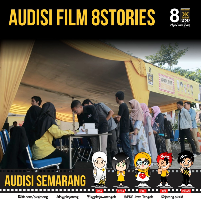 Suasana audisi Film 8 Strories, Semarang, Jawa Tengah, Sabtu (16/02/2014). (dok DPW PKS Jawa Tengah)