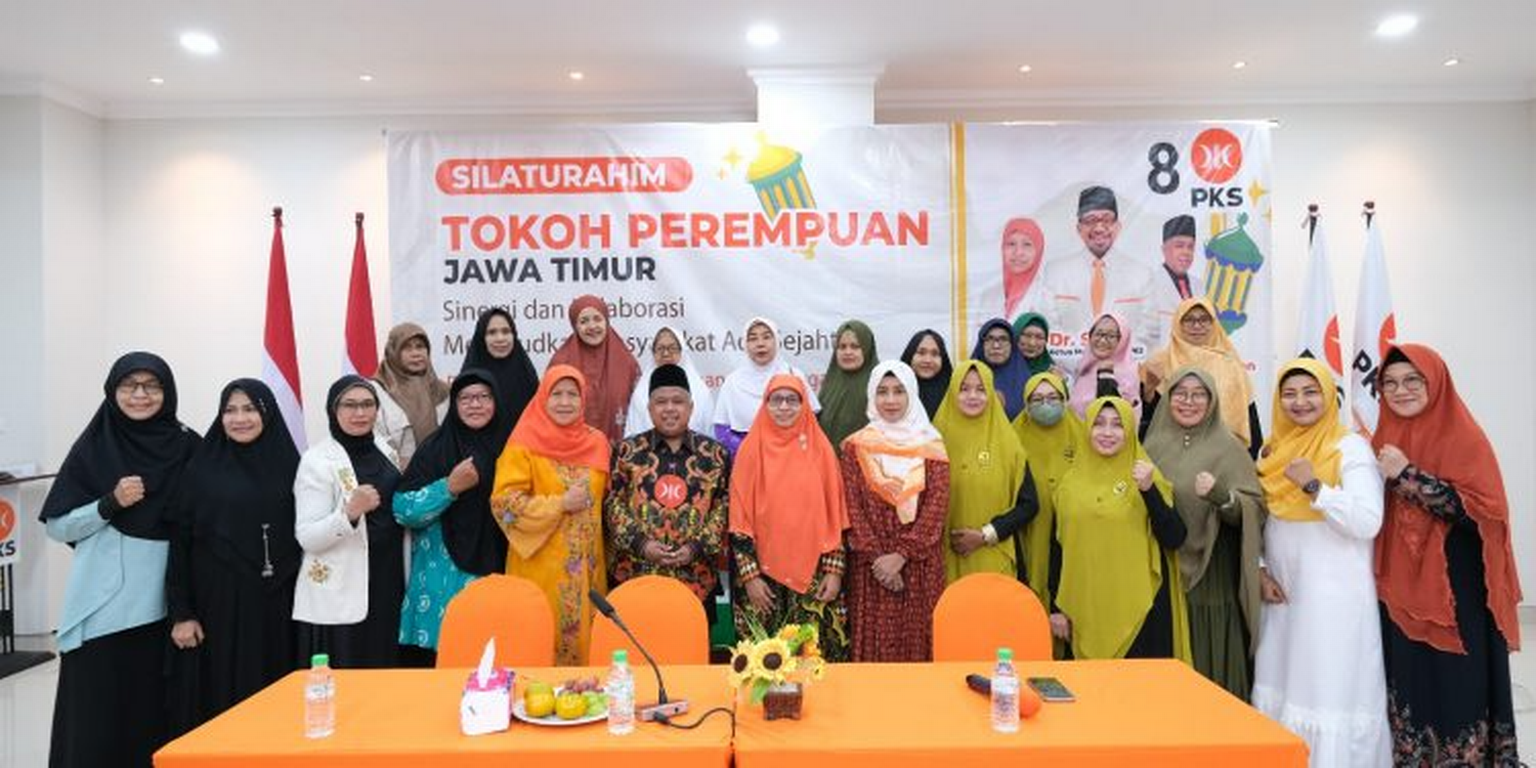 Silaturahim tokoh perempuan Jawa Timur dengan PKS Jawa Timur